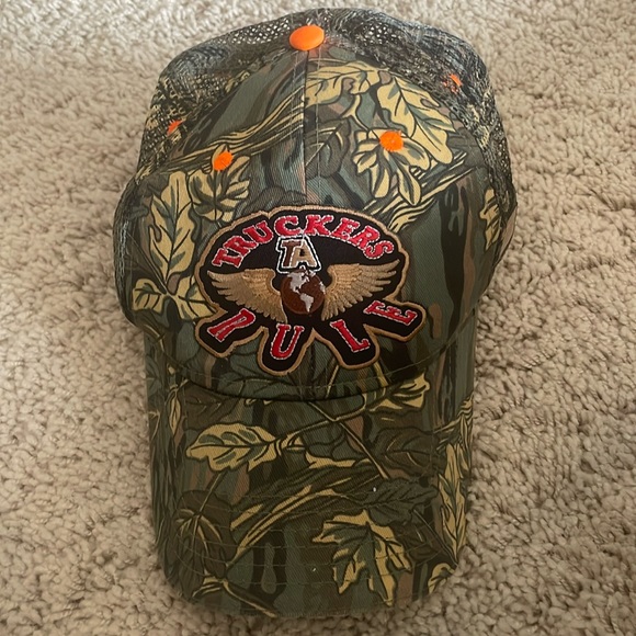 3/$15 Truckers rule had cap baseball adjustable - Picture 1 of 3